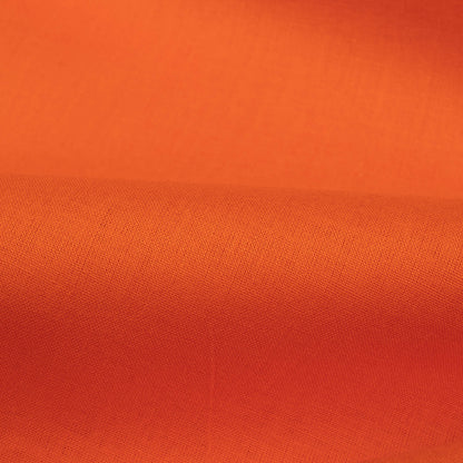 Tiger Orange Plain Cotton Cambric Fabric