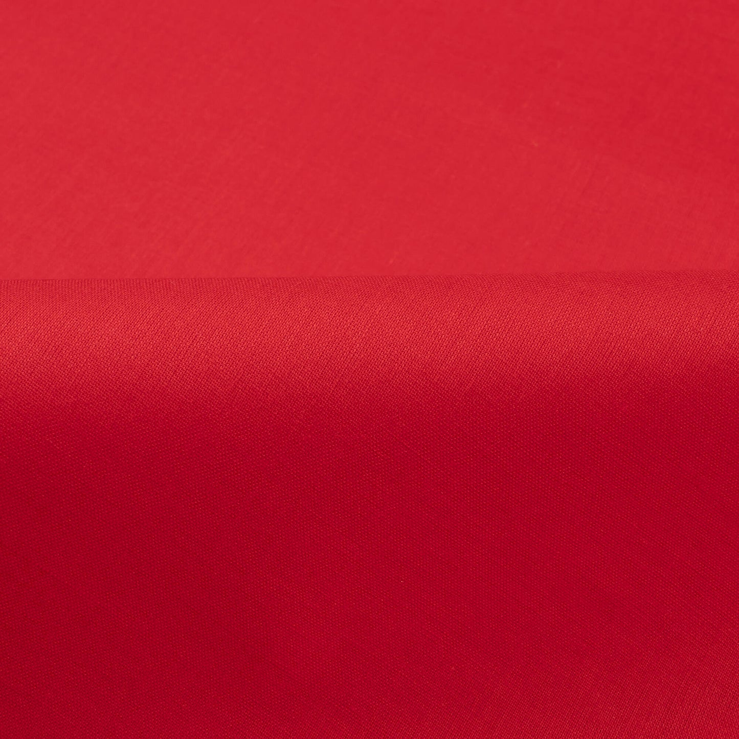 Carmine Red Plain Cotton Cambric Fabric