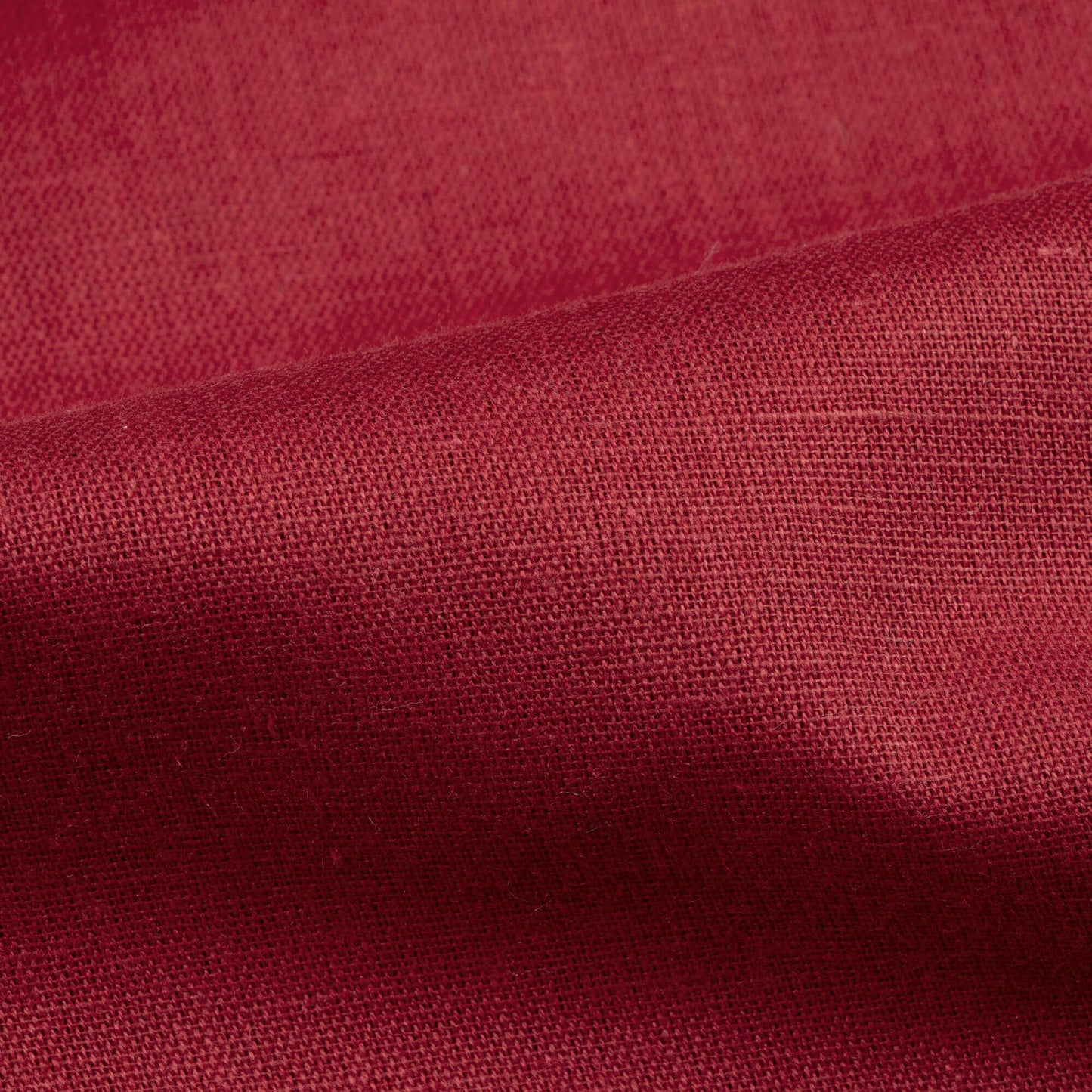Sangria Red Plain Cotton Flex Fabric