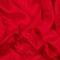Red Plain Pure Chinnon Chiffon Fabric - Fabcurate