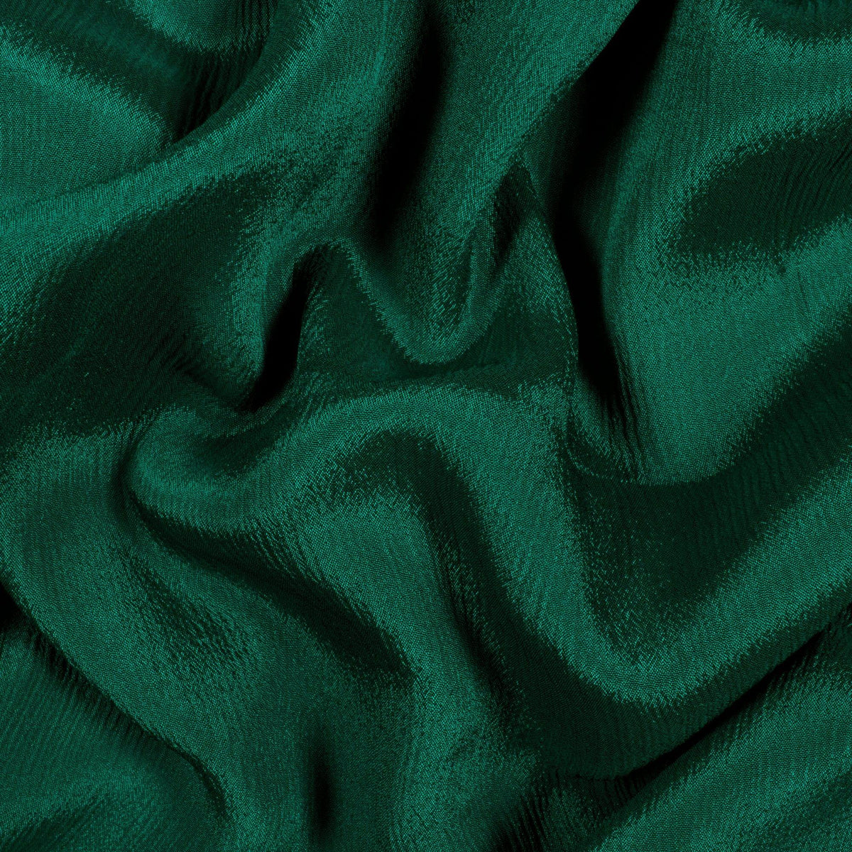 Sacramento Green Plain Pure Chinnon Chiffon Fabric - Fabcurate