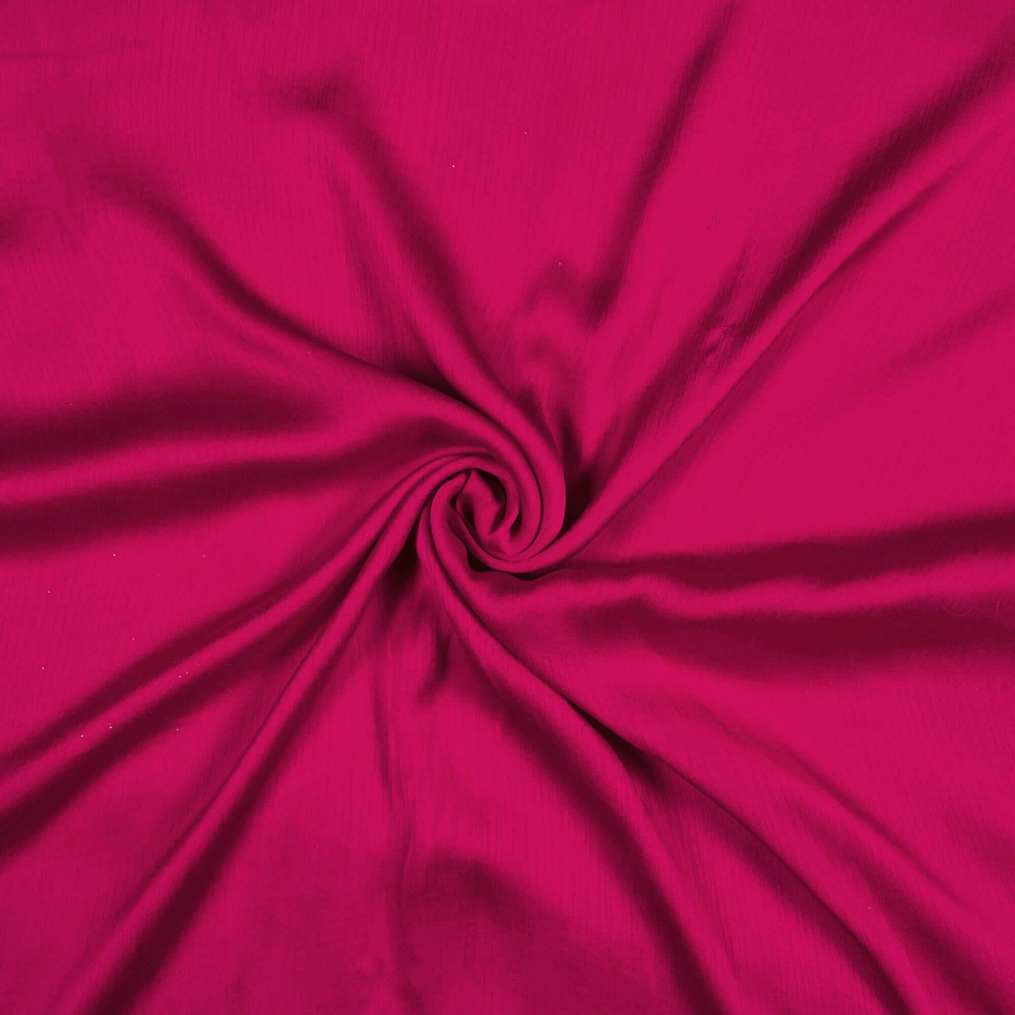 Fuchsia Plain Premium Chiffon Satin Fabric