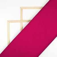 Fuchsia Plain Premium Chiffon Satin Fabric
