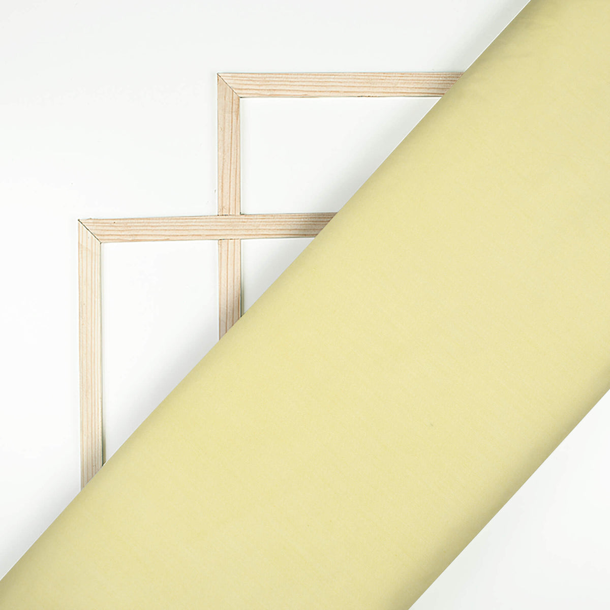 Melow Yellow Plain Glazed Cotton Fabric