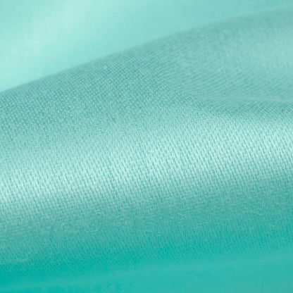 Mint Green Plain Glazed Cotton Fabric
