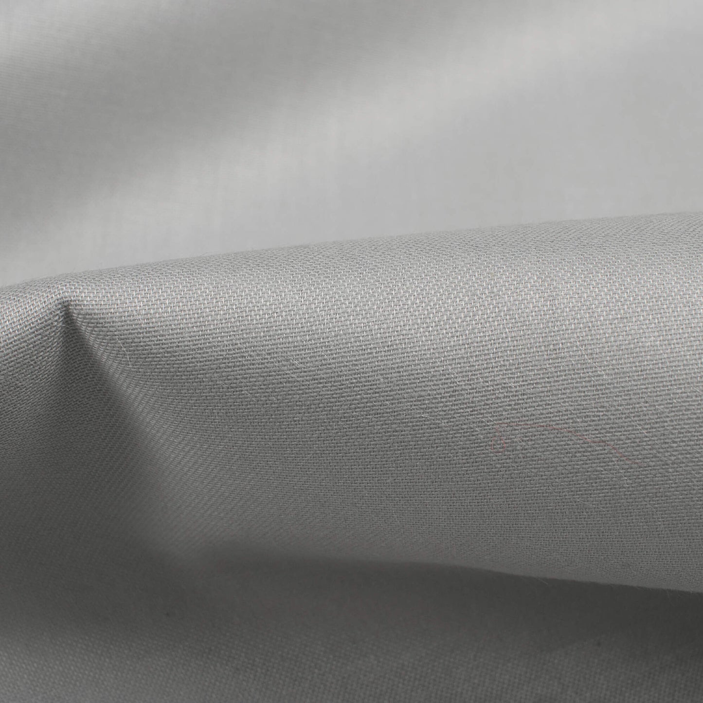 Shark Grey Plain Glazed Cotton Fabric