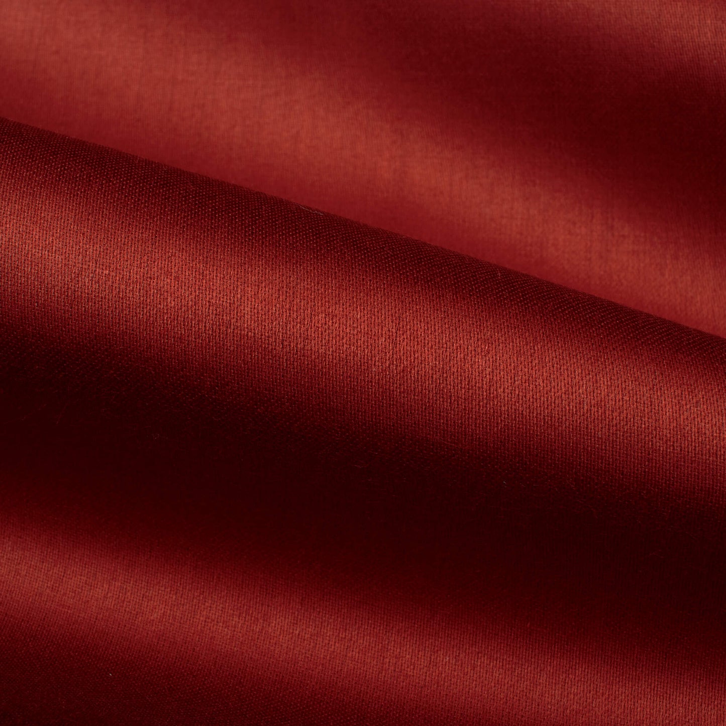 Burgundy Red Plain Glazed Cotton Fabric