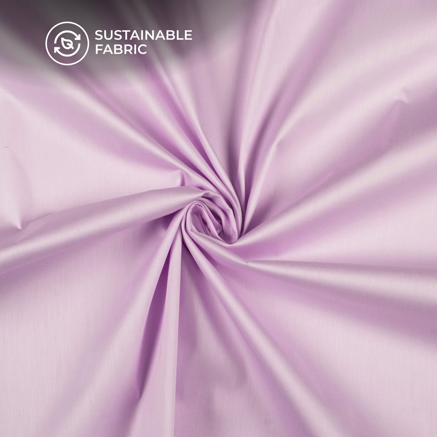 Mauve Purple Plain Glazed Cotton Fabric