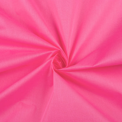 Hot Pink Plain Cotton Mulmul Fabric