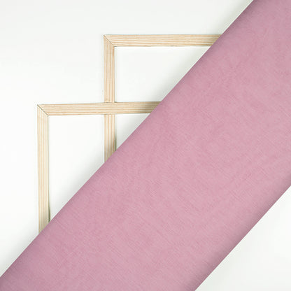 Dusty Pink Plain Cotton Mulmul Fabric