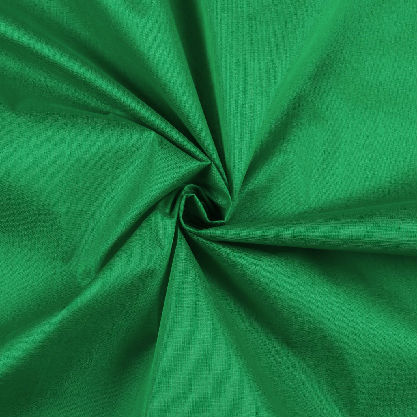 Green Plain Cotton Mulmul Fabric