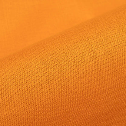 Mustard Yellow Plain Cotton Mulmul Fabric