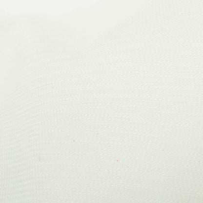 White Plain Premium Quality Butterfly Net Fabric - Fabcurate