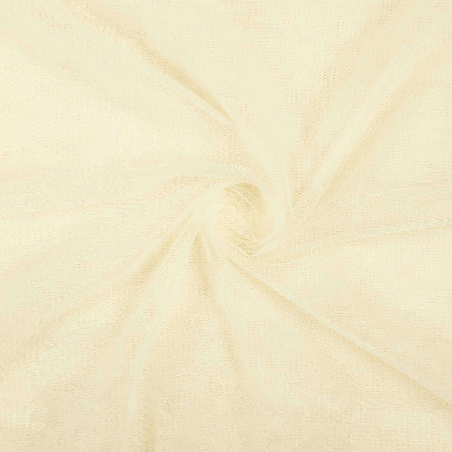 Cream Plain Premium Quality Butterfly Net Fabric - Fabcurate