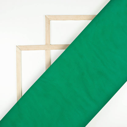 Emerled Green Plain Premium Quality Butterfly Net Fabric (Width 56 Inches)