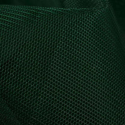 Dark Green Plain Premium Quality Butterfly Net Fabric