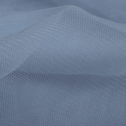 Baby Blue Plain Premium Quality Butterfly Net Fabric