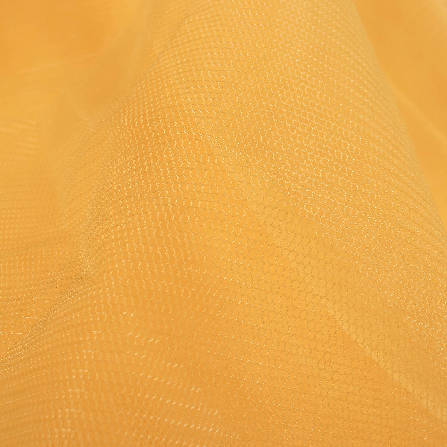 Mustard Yellow Plain Premium Quality Butterfly Net Fabric