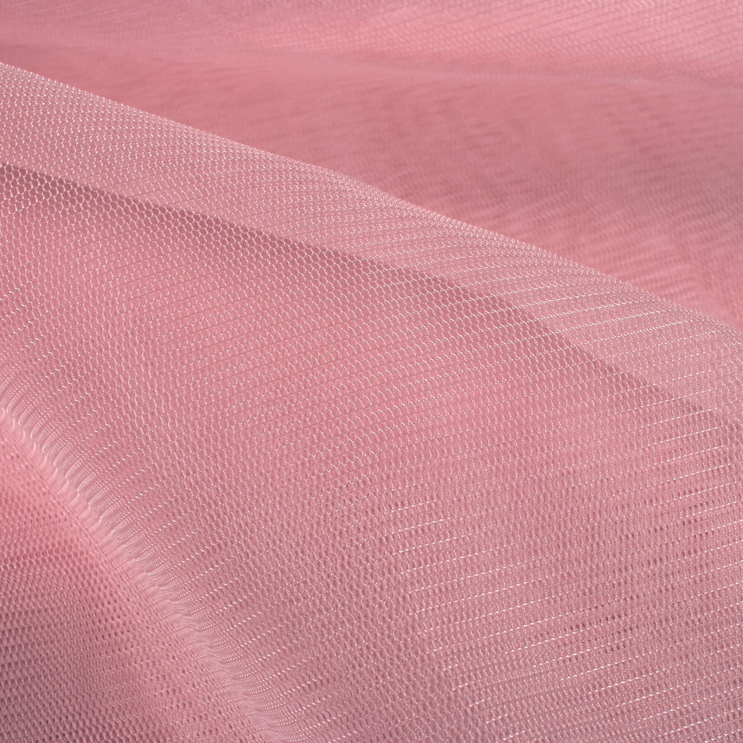 Dusty Pink Plain Premium Quality Butterfly Net Fabric