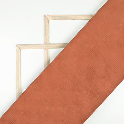 Dark Peach Plain Premium Quality Butterfly Net Fabric