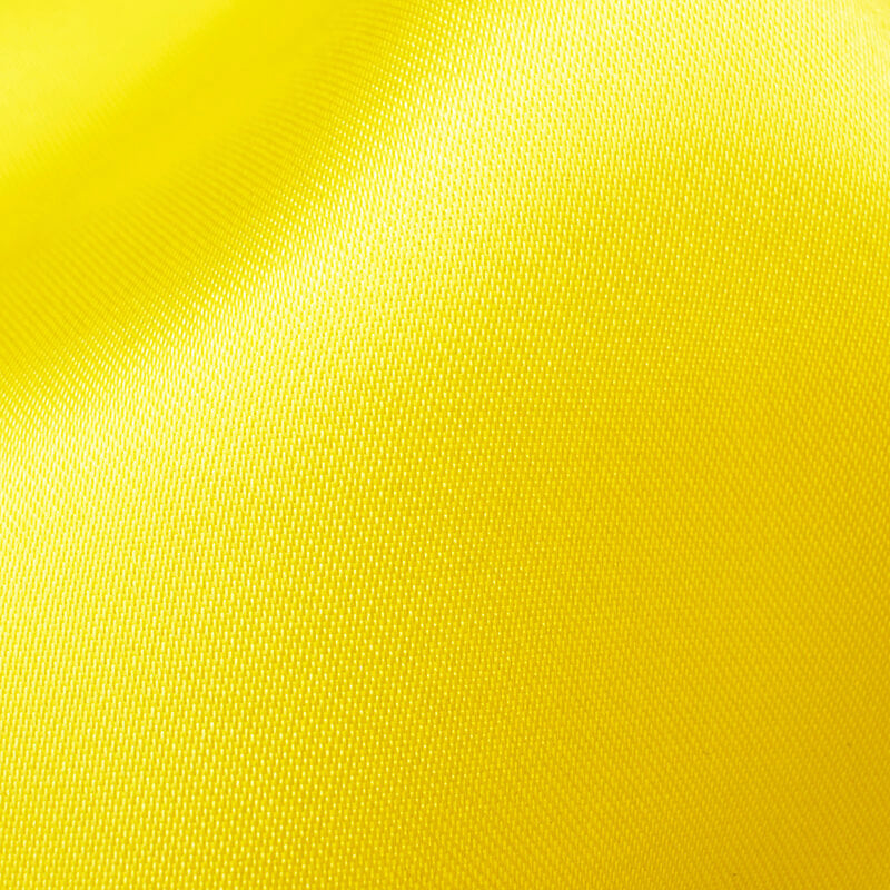 Lemon Yellow Plain Neon Ultra Satin Fabric