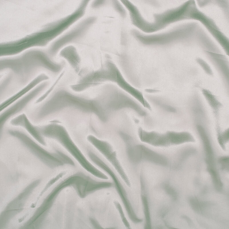Pastel Grey Plain Neon Ultra Satin Fabric - Fabcurate