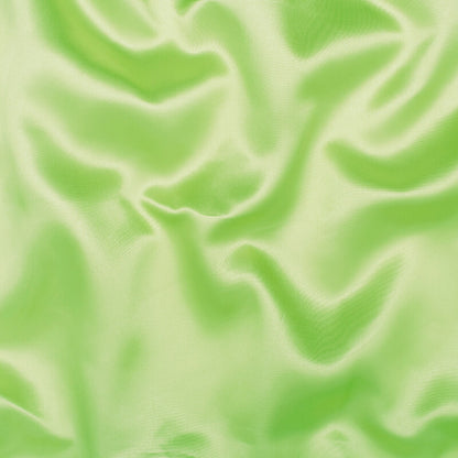 Parrot Green Plain Neon Ultra Satin Fabric - Fabcurate