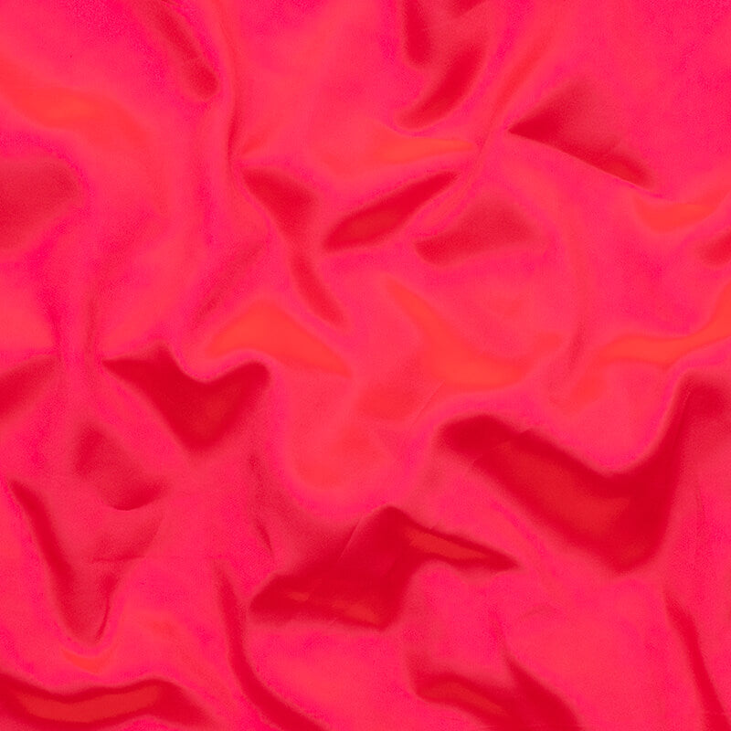 Desire Pink Plain Neon Ultra Satin Fabric - Fabcurate