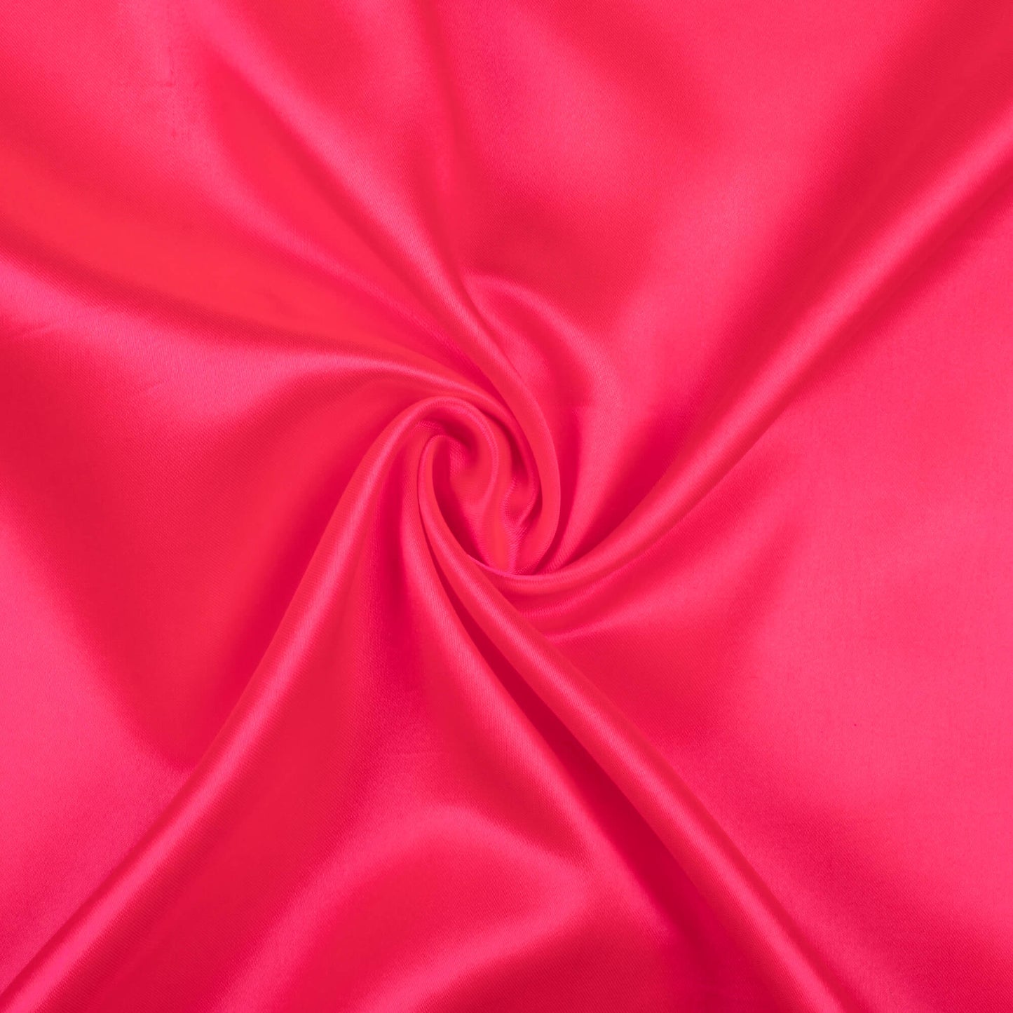 Flourescent Pink Plain Neon Ultra Satin Fabric