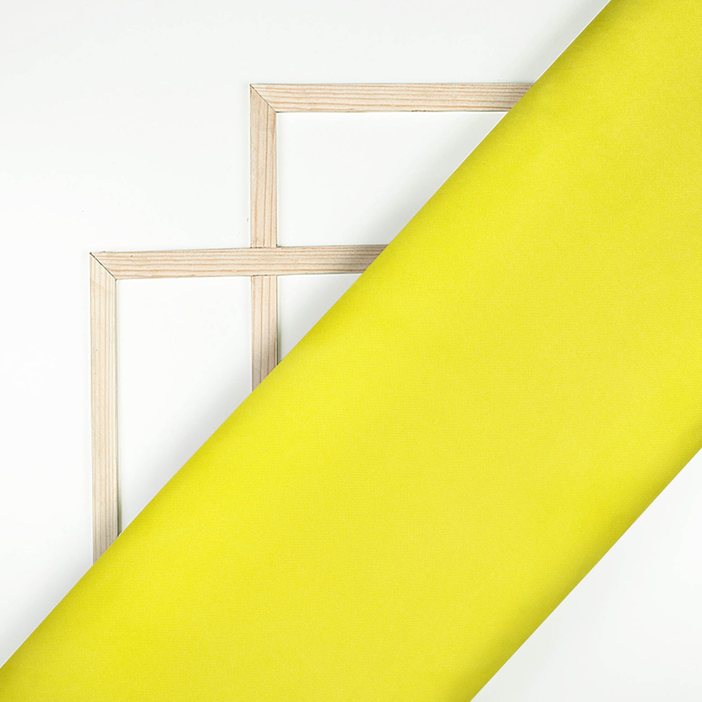 Bumblebee Yellow Plain Neon Ultra Satin Fabric