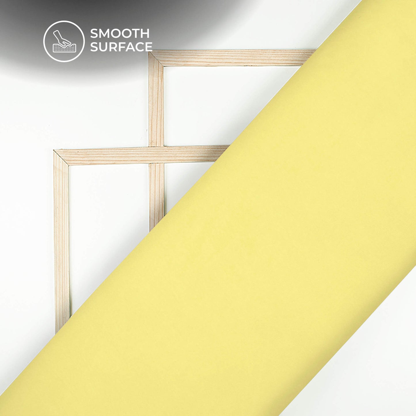 Parchment Yellow Plain Neon Ultra Satin Fabric