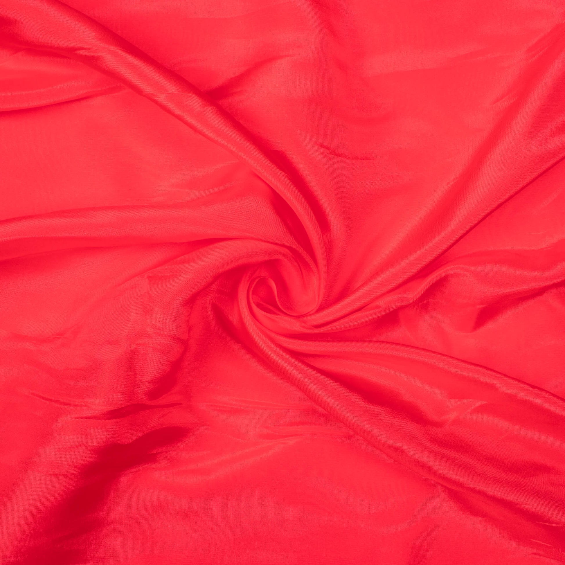 Burgundy Red Plain Pure Uppada Silk Fabric - Fabcurate