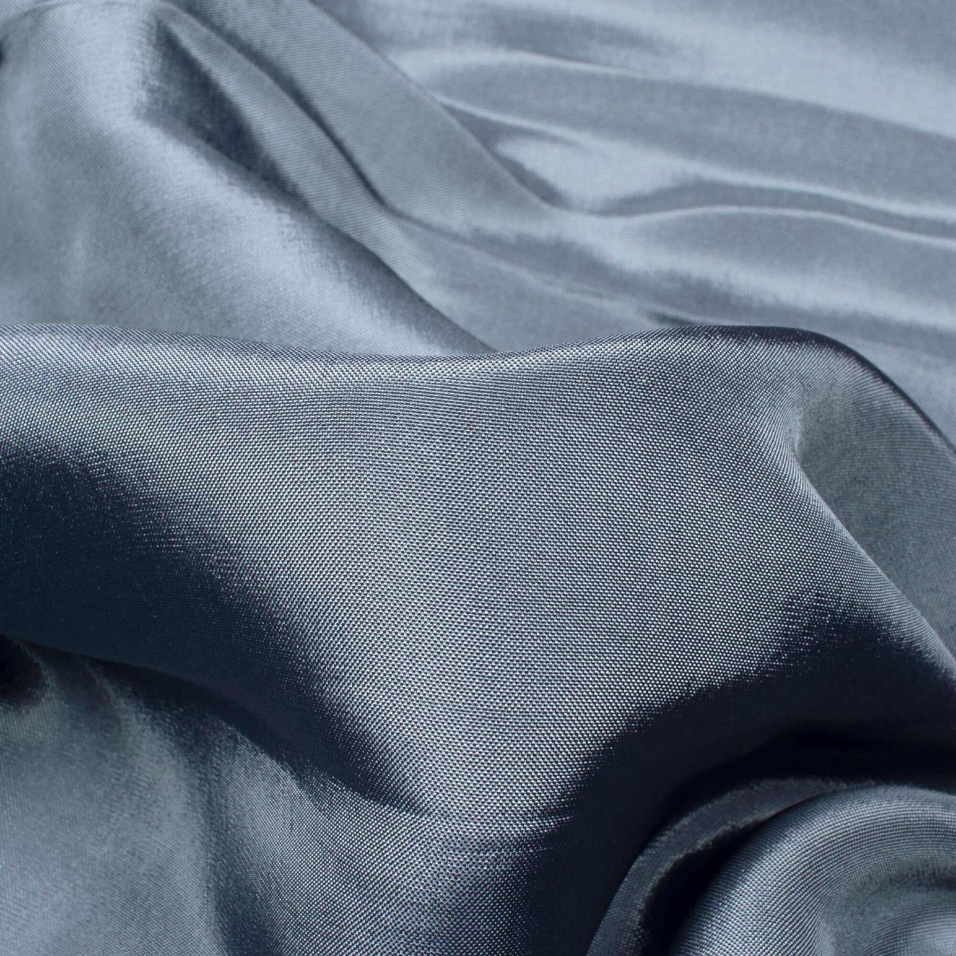 Slate Grey Plain Pure Uppada Silk Fabric - Fabcurate