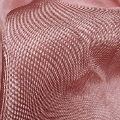 New York Pink Plain Pure Uppada Silk Fabric - Fabcurate