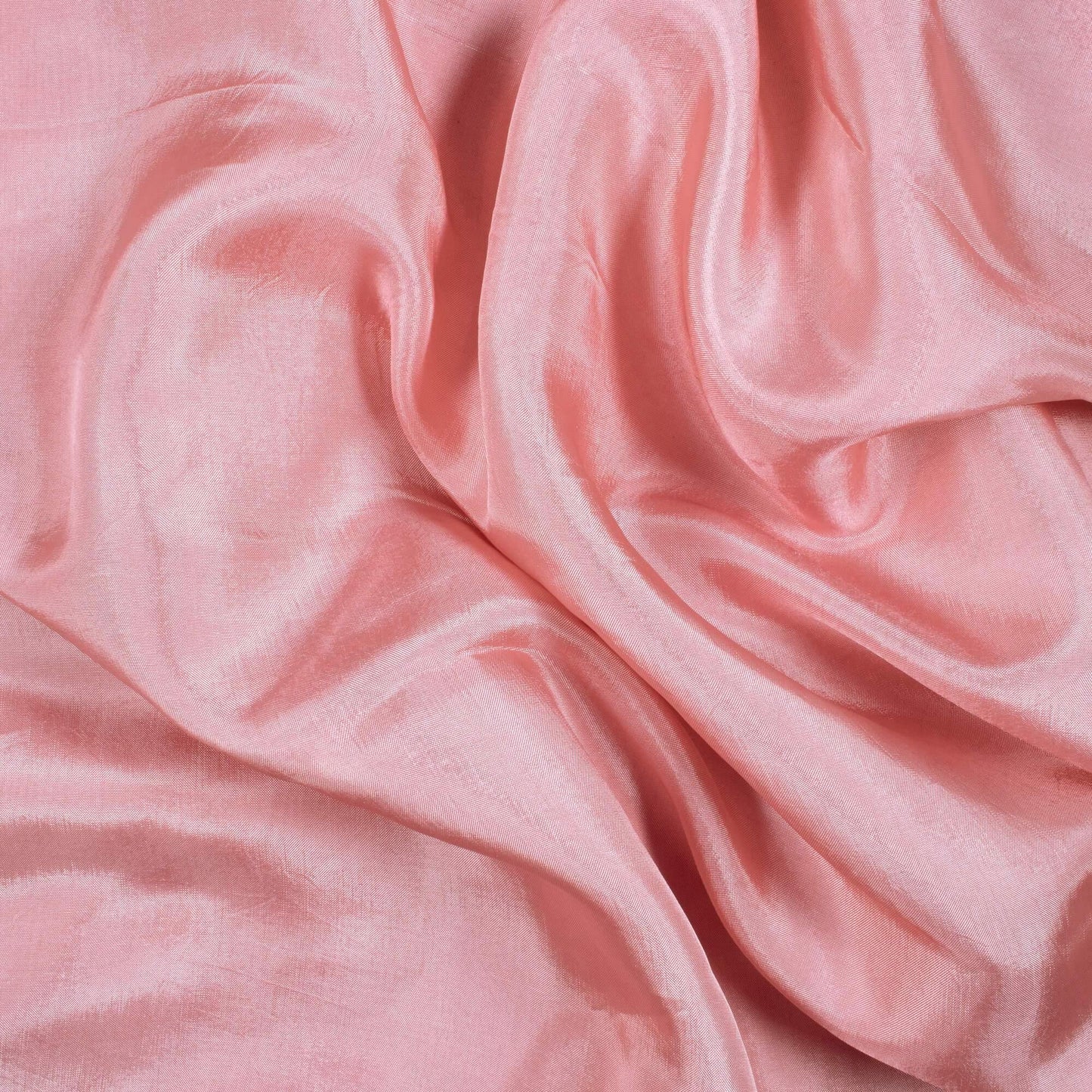Careys Pink Plain Pure Uppada Silk Fabric - Fabcurate