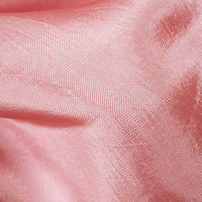 Careys Pink Plain Pure Uppada Silk Fabric - Fabcurate
