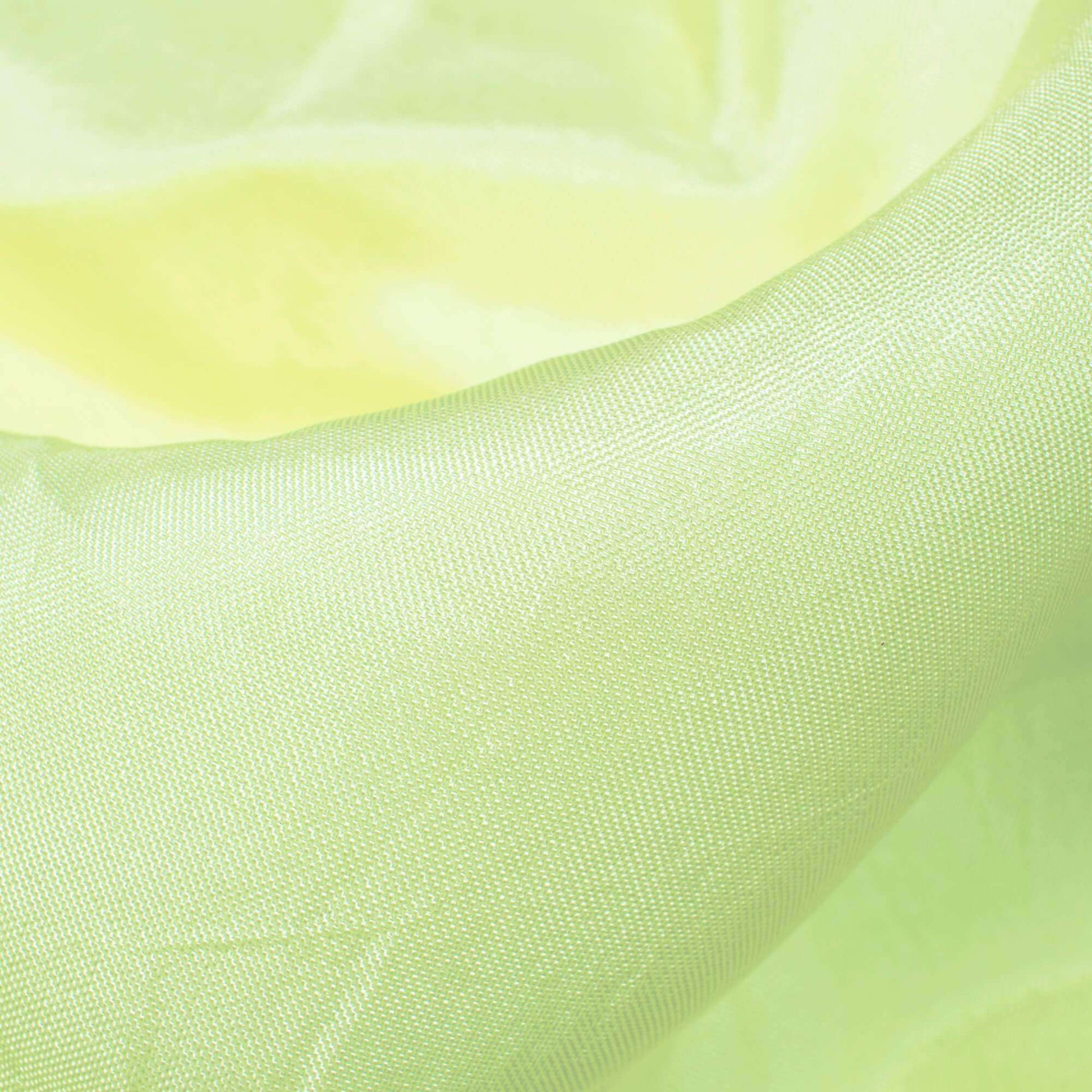 Tea Green Plain Pure Uppada Silk Fabric - Fabcurate