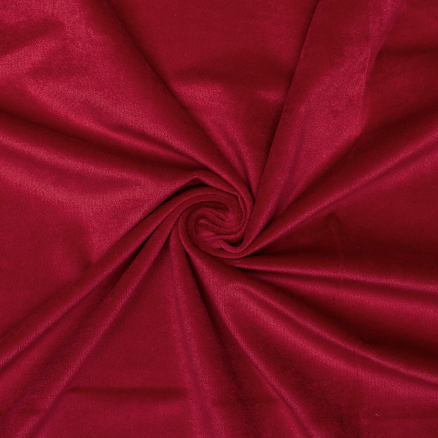 Red Plain Premium Velvet Fabric (Width 58 Inches)