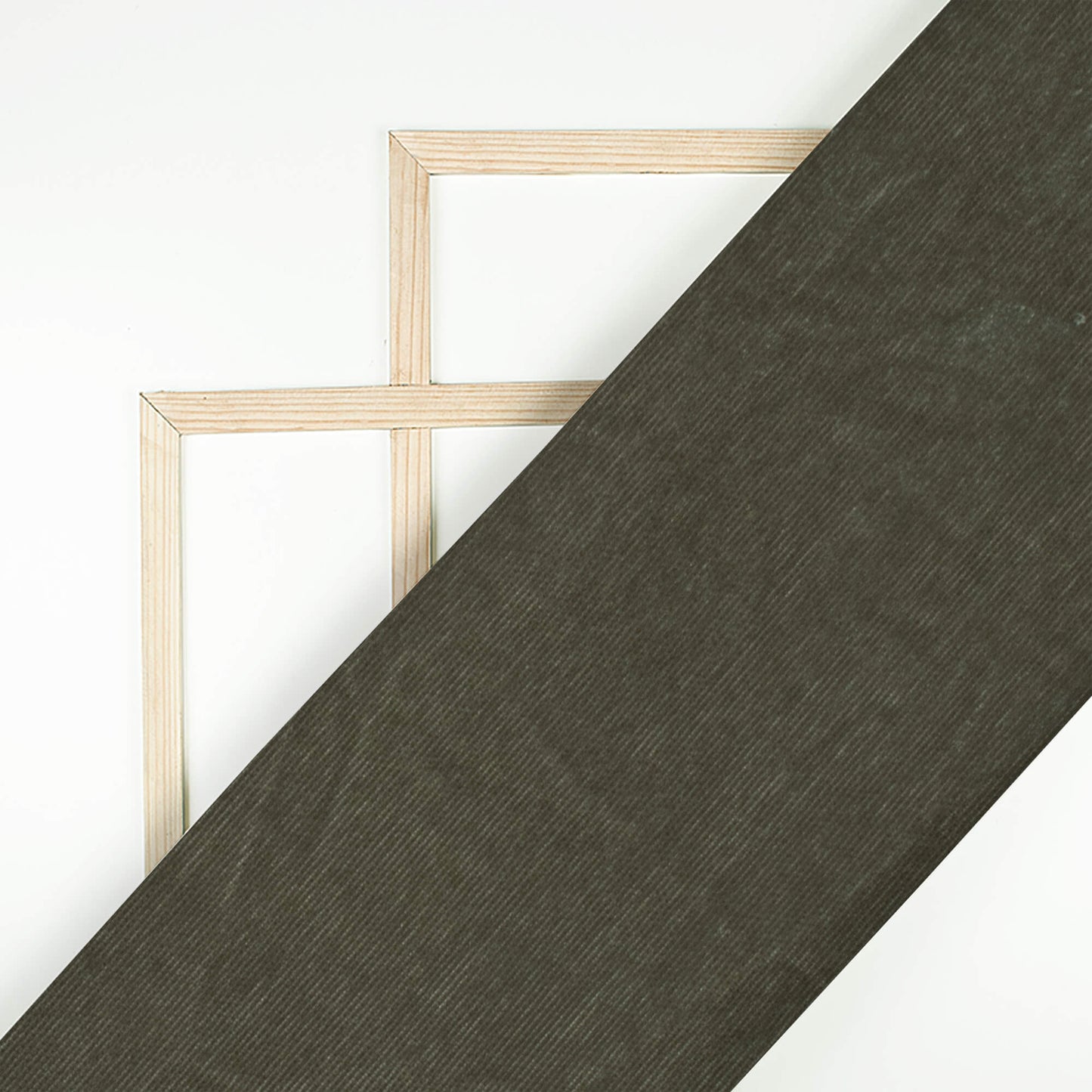 Dark Grey Plain Export Quality Micro Velvet Fabric