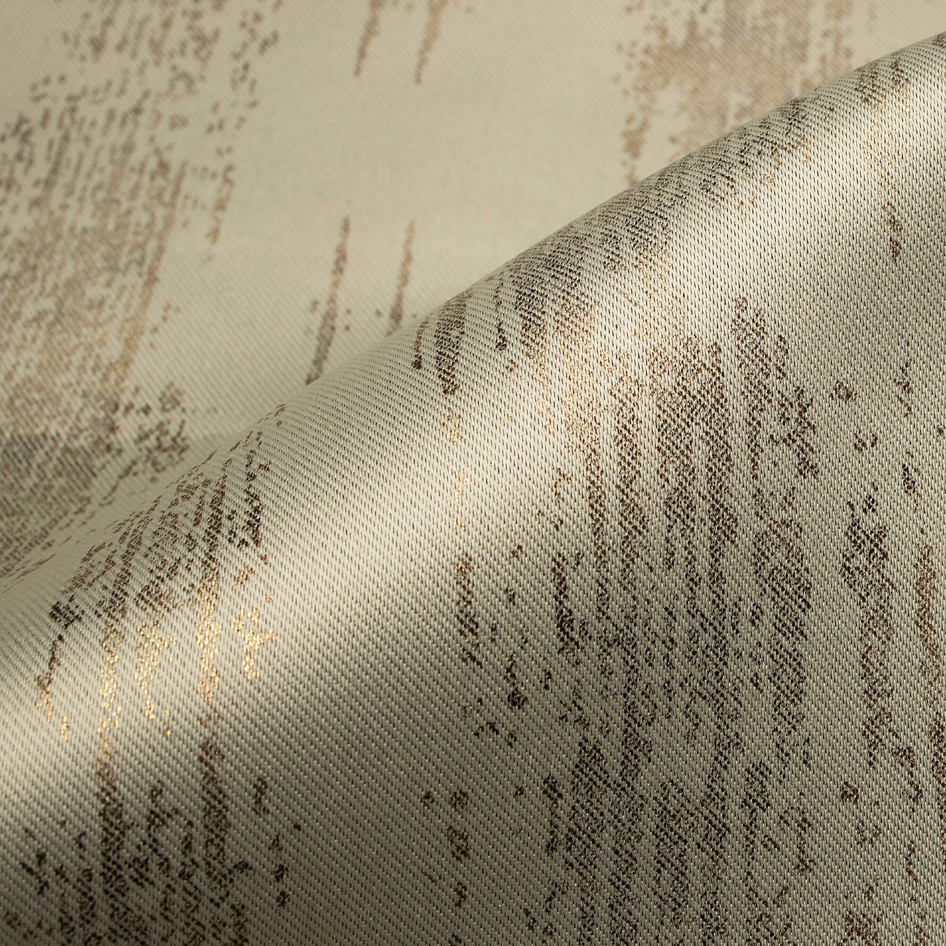Tan/Cream Crosshatch Shadowstripe Lightweight Drapery Fabric | Home Decor |  Drapery | By The Yard | 54 Inch Wide