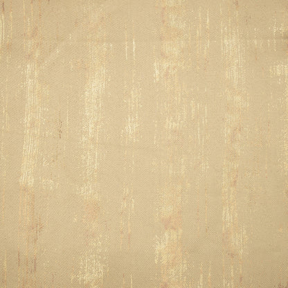Granola Texture Pattern Golden Foil Premium Curtain Fabric (Width 54 Inches)