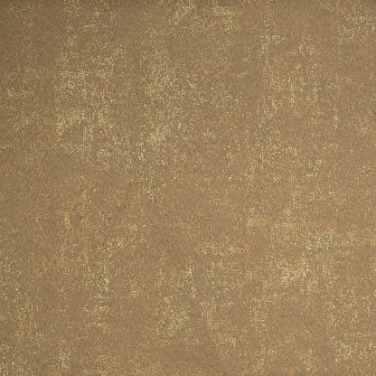Brown Geometric Pattern Golden Foil Premium Curtain Fabric (Width 54 Inches)