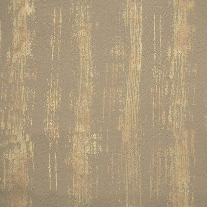 Sandrift Grey Texture Pattern Golden Foil Premium Curtain Fabric (Width 54 Inches)