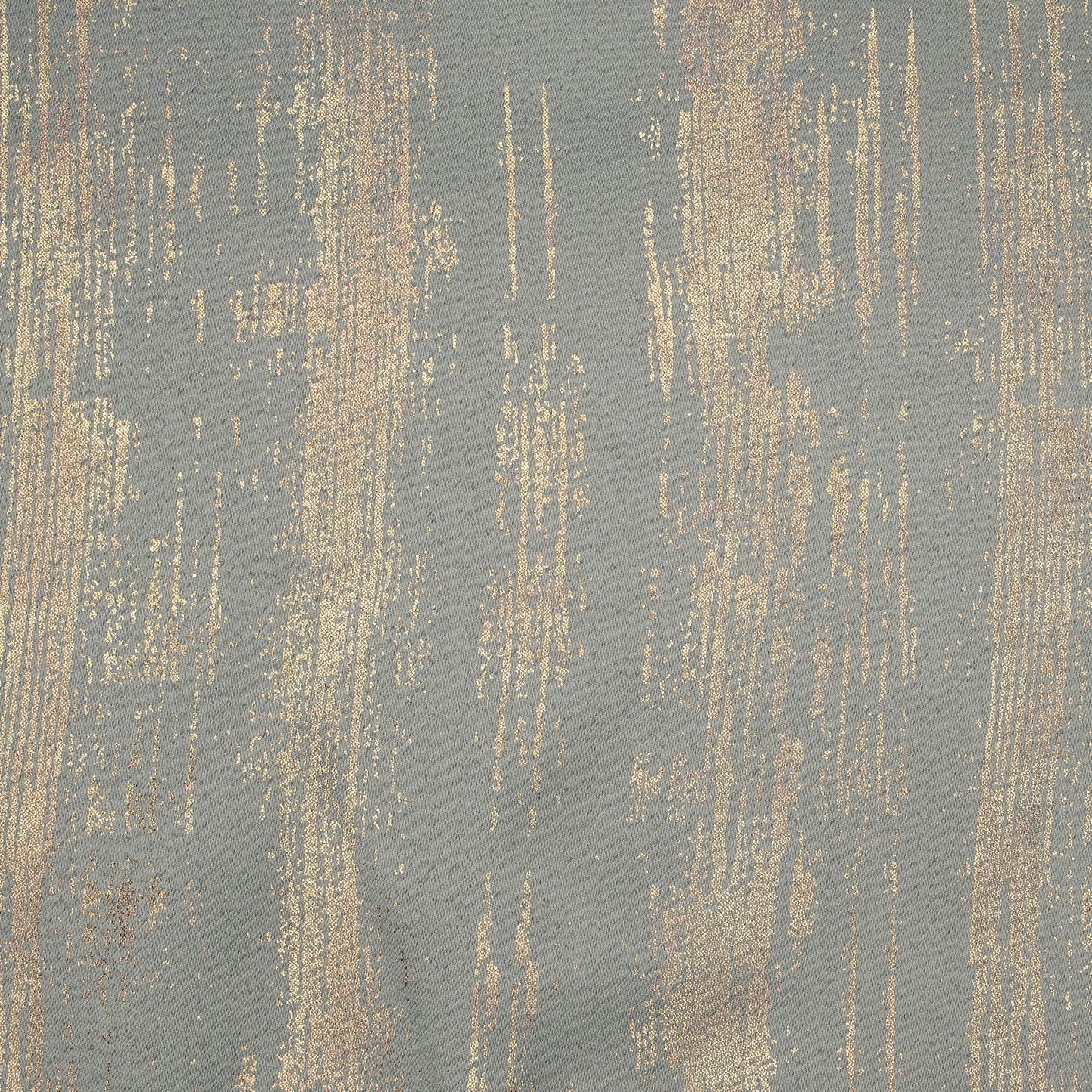 Lead Grey Texture Pattern Golden Foil Premium Curtain Fabric (Width 54 Inches)