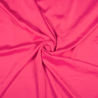 Punch Pink Plain Imported Satin Fabric