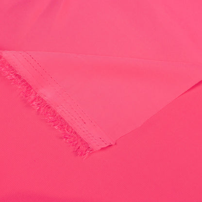 Punch Pink Plain Imported Satin Fabric