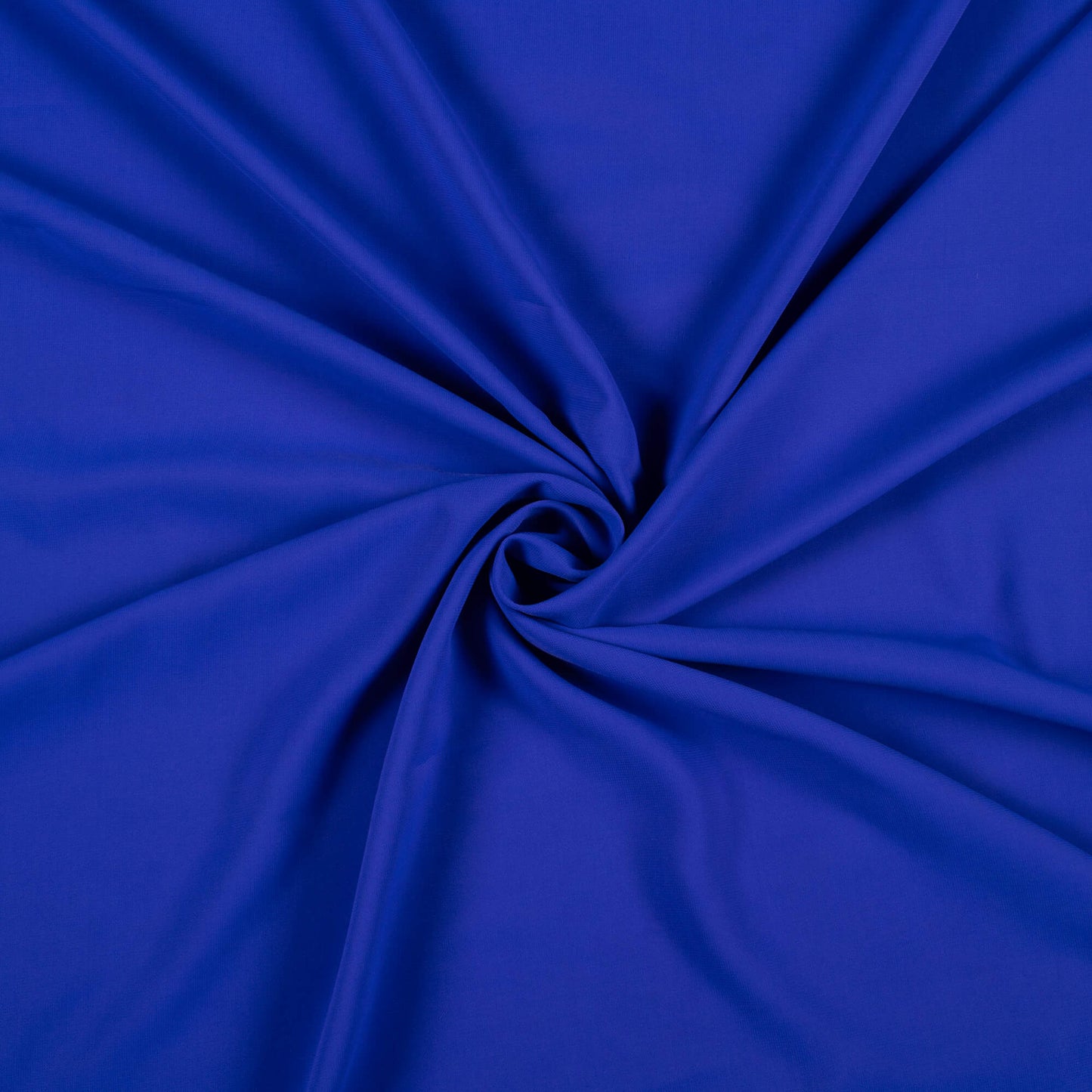Royal Blue Plain Vintage Crepe Fabric (Width 56 Inches)