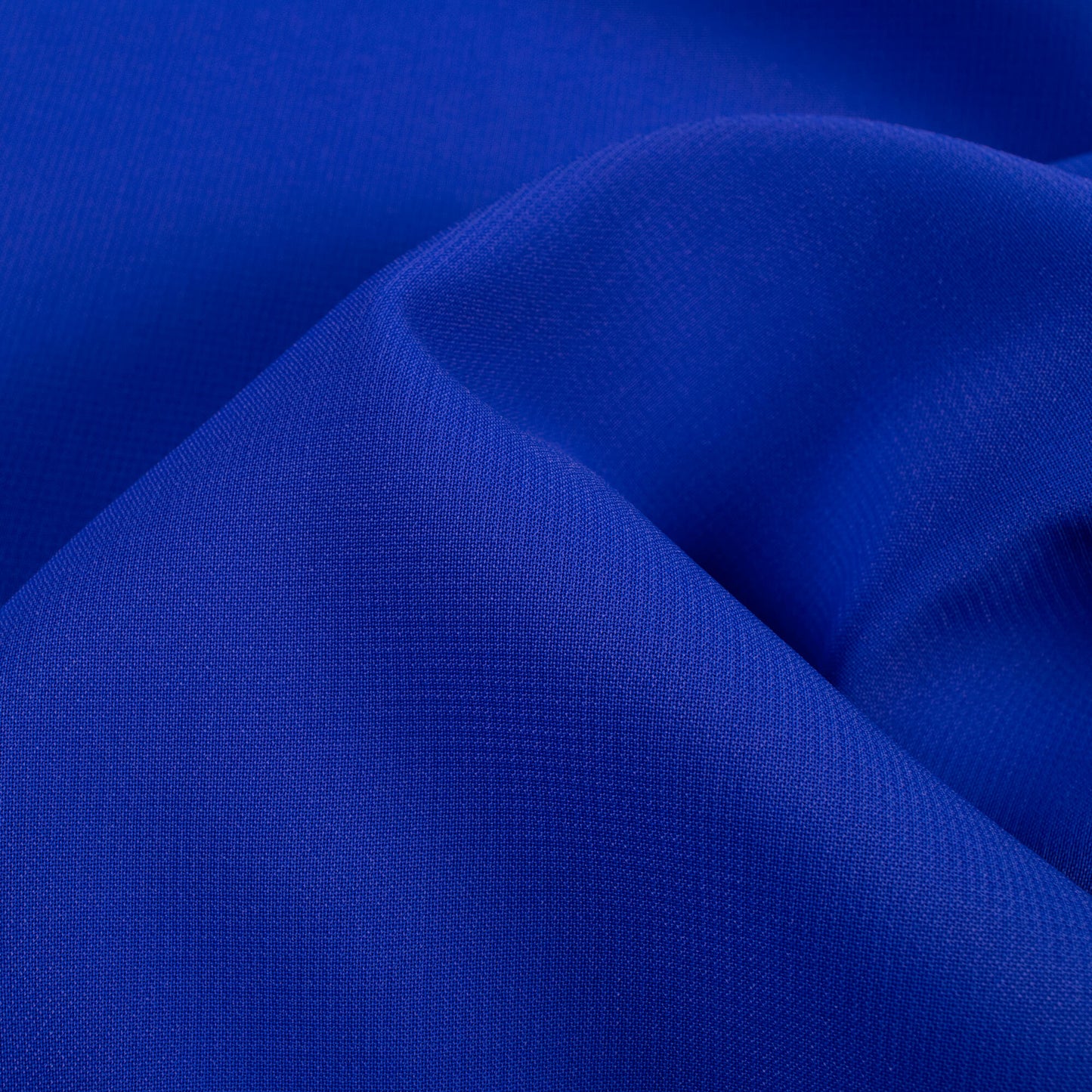 Royal Blue Plain Vintage Crepe Fabric (Width 56 Inches)