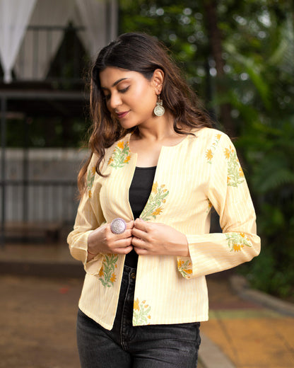 Floral Printed Jacket