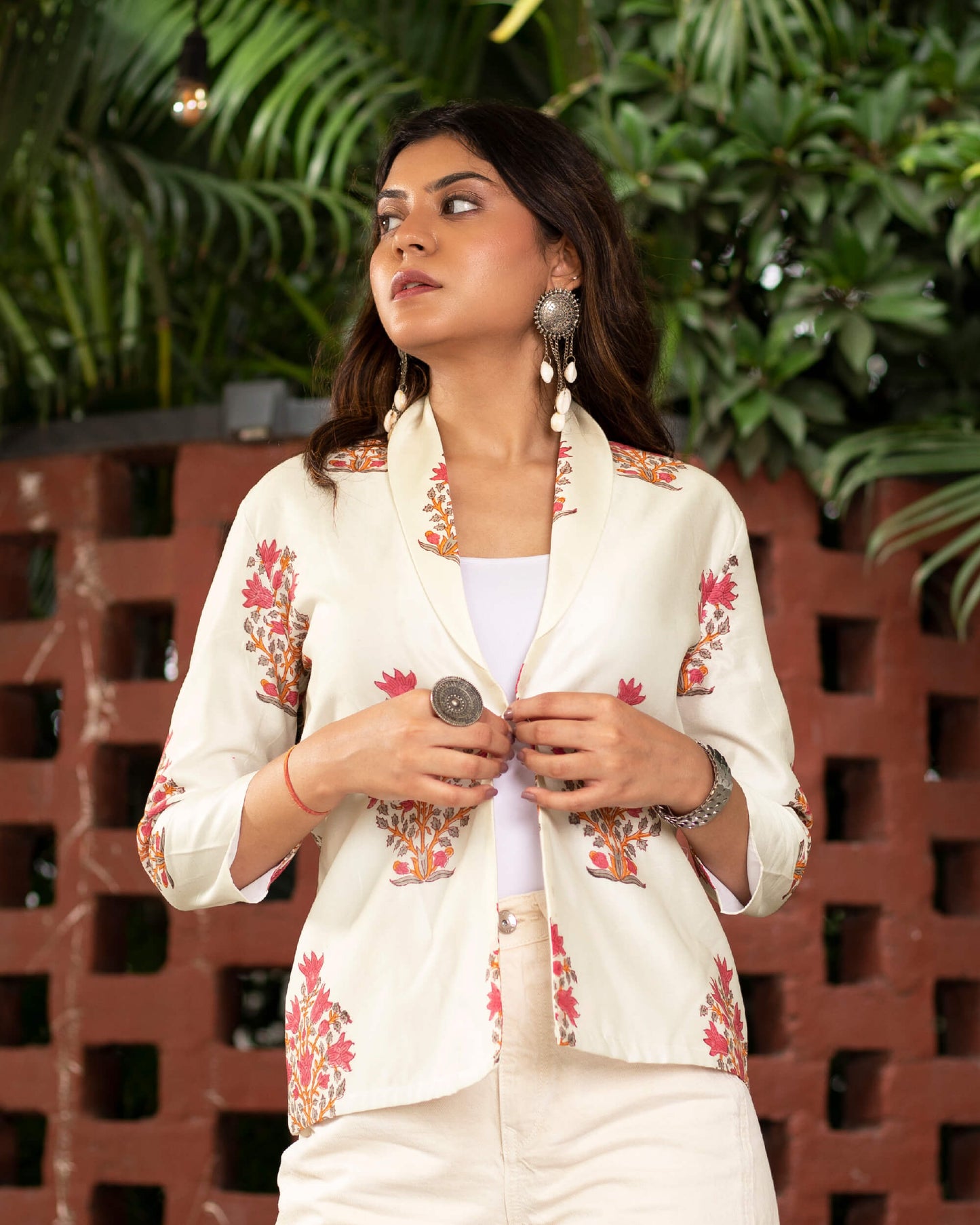 Floral Printed Jacket